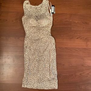 Rose gold Cocktail dress